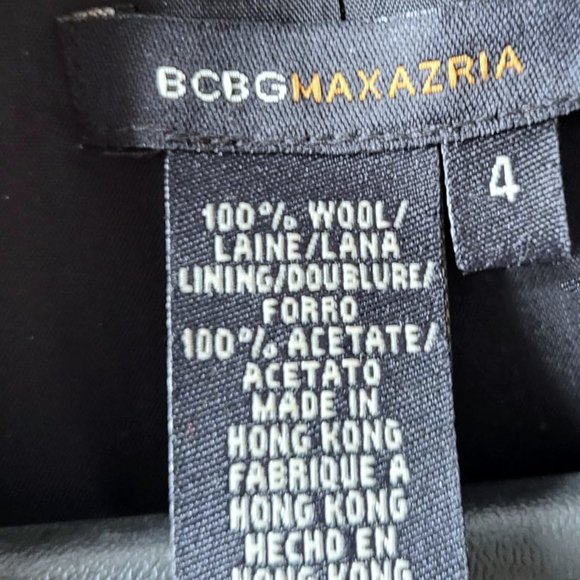 BCBGMaxAzria Black Long Coat - Picture 7 of 7